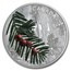 2015 Canada Silver Forests of Canada Columbian Yew Tree