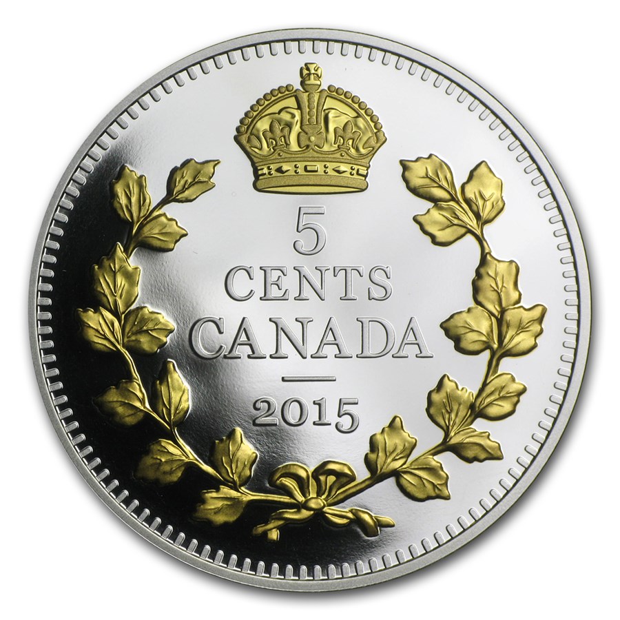 2015 Canada Silver Legacy of the Canadian Nickel (Crossed Maple)
