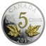 2015 Canada Silver Legacy of the Canadian Nickel (The Two Maples)