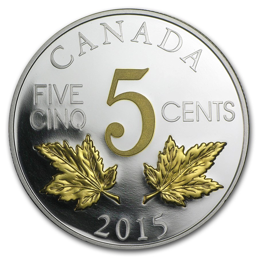 2015 Canada Silver Legacy of the Canadian Nickel (The Two Maples)