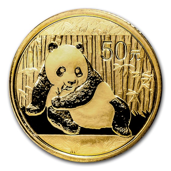 2015 China 1/10 oz Gold Panda BU (Sealed)