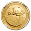 2015 China 1/10 oz Proof Gold Panda: Bao Bao PF-70 NGC