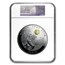 2015 China 1 kilo Silver & Gold Panda Moon Festival PF-70 NGC
