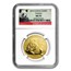 2015 China 1 oz Gold Panda MS-70 NGC