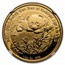 2015 China 1 oz Gold Panda PF-70 NGC (Bao Bao)