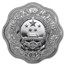 2015 China 1 oz Silver Flower Year of the Goat (w/Box & COA)