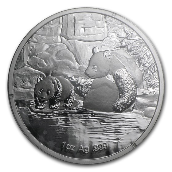 2015 China 1 oz Silver Panda 60th Anniv. FUN Coin Show Medal