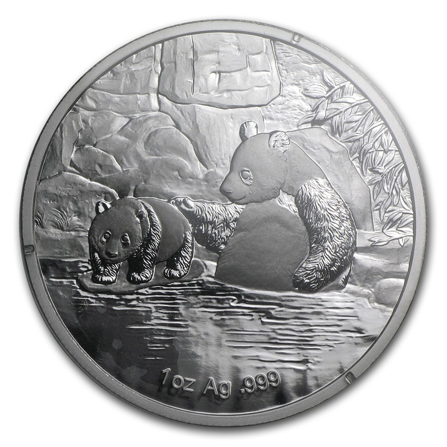 2015 China 1 oz Silver Panda 60th Anniv. FUN Coin Show Medal
