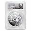 2015 China 5 oz Silver Panda FUN Coin Show Medal PF-70 NGC