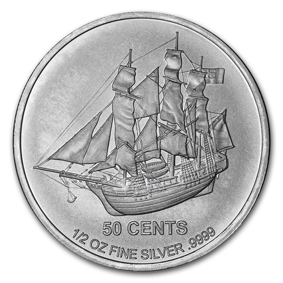 2015 Cook Islands 1/2 oz Silver Bounty Coin 2015 Cook Islands 1/2 oz Silver Bounty Coin