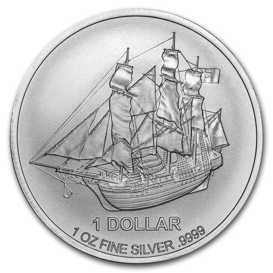 2015 Cook Islands 1 oz Silver Bounty Coin