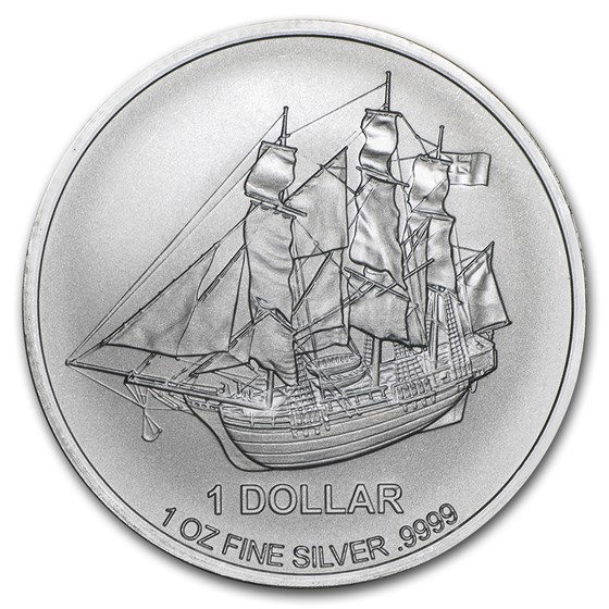 2015 Cook Islands 1 oz Silver Bounty Coin 2015 Cook Islands 1 oz Silver Bounty Coin