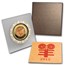 2015 Cook Islands 5 oz Gold Mother of Pearl Year of the Goat