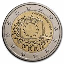 2015 Cyprus 2 Euro EU Flag BU