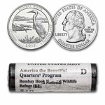 2015-D ATB Quarter Bombay Hook Wildlife Refuge 40-Coin Roll BU