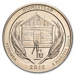 2015-D ATB Quarter Homestead National Monument 40-Coin Roll BU