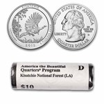 2015-D ATB Quarter Kisatchie National Forest 40-Coin Roll BU
