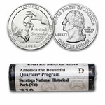 2015-D ATB Quarter Saratoga National Park 40-Coin Roll BU