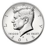 2015-D Kennedy Half Dollar 20-Coin Roll BU