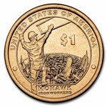 2015-D Native Amer $1 - Mohawk Ironworkers (25 Coin Mint Roll) BU