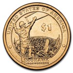 2015-D Native Amer $1 - Mohawk Ironworkers BU