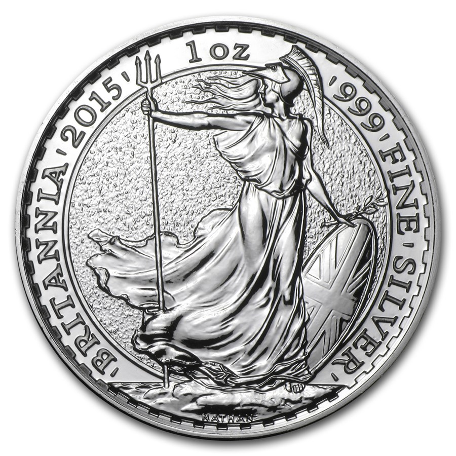 Buy 2015 Great Britain 1 oz Silver Britannia BU | APMEX