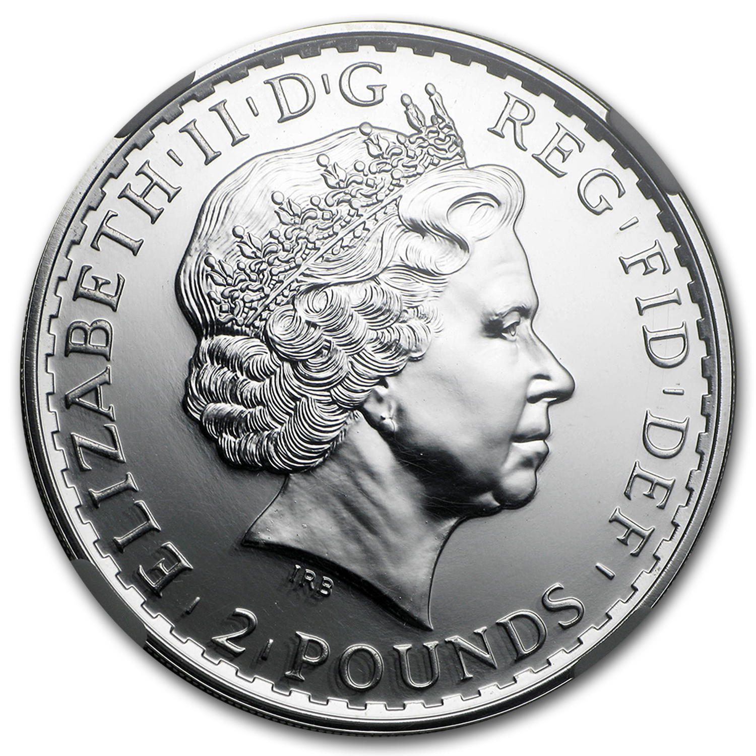 Buy 2015 Great Britain 1 oz Silver Britannia Plain Fields MS-70
