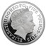 2015 Great Britain £5 Platinum Winston Churchill Proof (Piedfort)