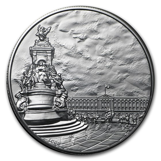 2015 Great Britain Silver £100 for £100 Buckingham Palace