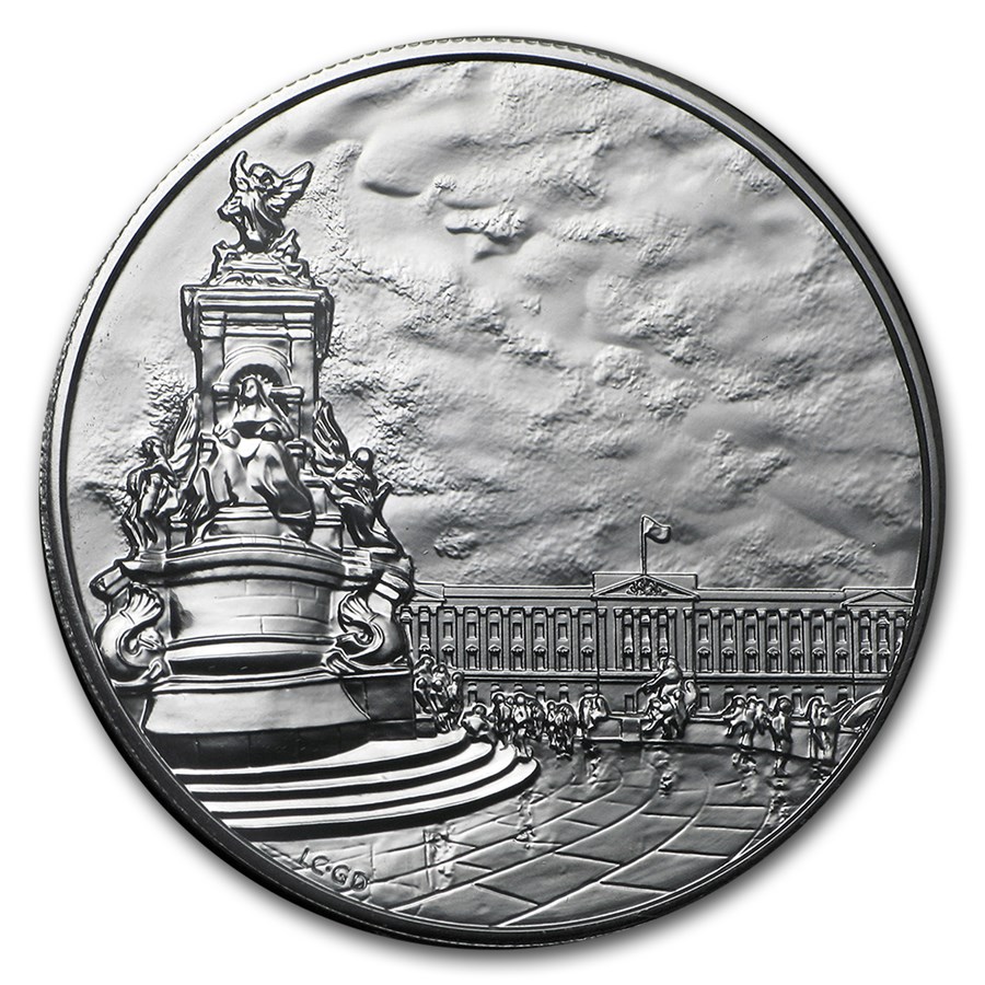 2015 Great Britain Silver £100 for £100 Buckingham Palace