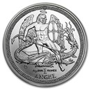 2015 Isle of Man 1 oz Silver Angel BU