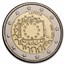 2015 Latvia 2 Euro EU Flag BU