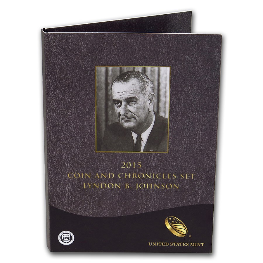 2015 Lyndon B. Johnson Coin & Chronicles Set