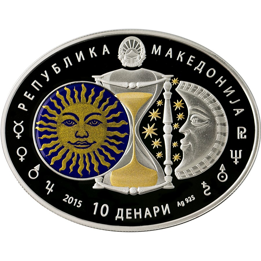 Buy 2015 Macedonia Silver Proof Zodiac Sign (Aries) APMEX