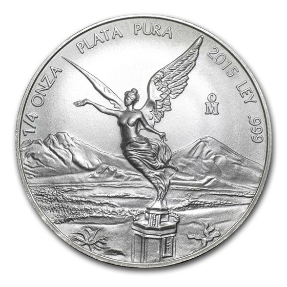 2015 Mexico 1/4 oz Silver Libertad BU 2015 Mexico 1/4 oz Silver Libertad BU