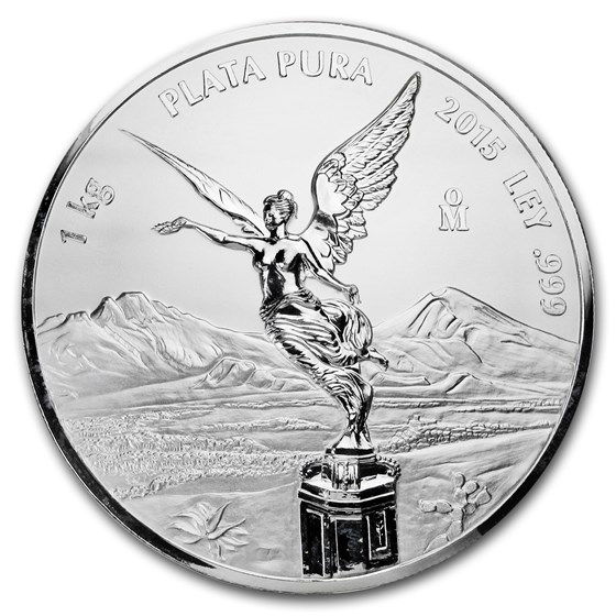 2015 Mexico 1 kilo Silver Libertad Proof Like (Capsule Only) 2015 Mexico 1 kilo Silver Libertad Proof Like (Capsule Only)
