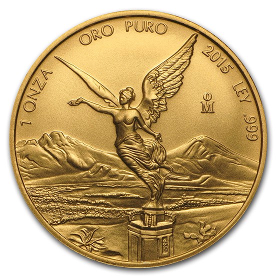 2015 Mexico 1 oz Gold Libertad BU 2015 Mexico 1 oz Gold Libertad BU