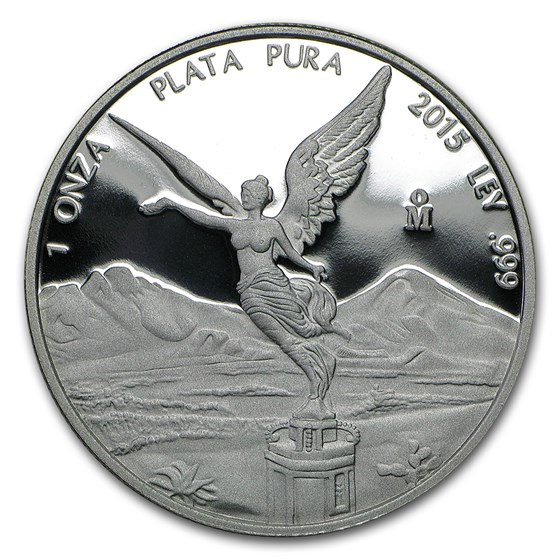 2015 Mexico 1 oz Silver Libertad Proof (In Capsule) 2015 Mexico 1 oz Silver Libertad Proof (In Capsule)