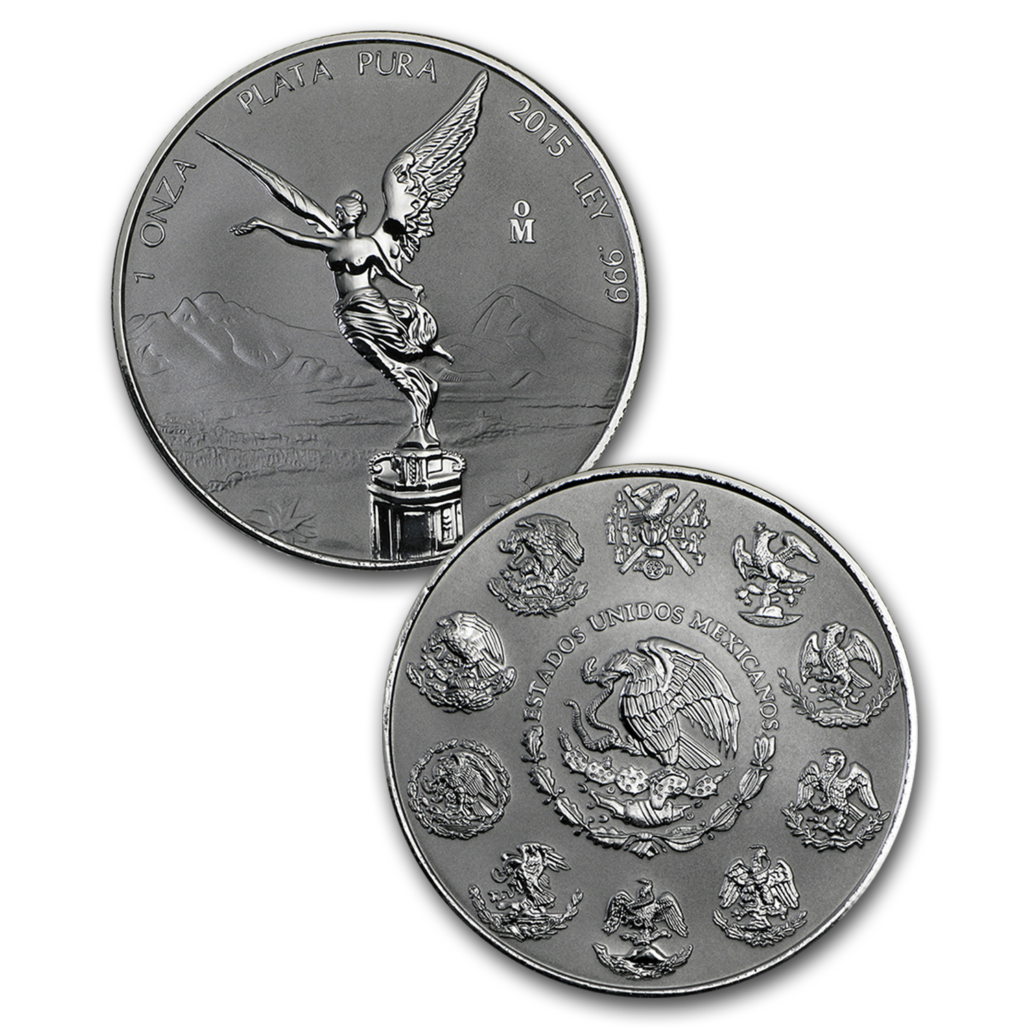 Buy 2-Coin 2015 Mexican Silver Libertad Proof/Reverse Proof Set