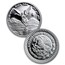 2015 Mexico 5-Coin Silver Libertad Proof Set (1.9 oz, Wood Box)