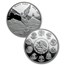 2015 Mexico 5-Coin Silver Libertad Proof Set (1.9 oz, Wood Box)