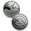 2015 Mexico 5-Coin Silver Libertad Proof Set (1.9 oz, Wood Box)