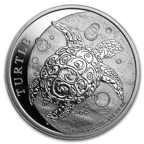 2015 Niue 1/2 oz Silver $1 Hawksbill Turtle BU 2015 Niue 1/2 oz Silver $1 Hawksbill Turtle BU