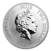 Buy 2015 Niue 1 oz Silver $2 Hawksbill Turtle BU | APMEX