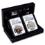 2015 Niue 2-Coin $2 Silver The Godfather Set PF-69 NGC