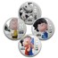 2015 Niue 4-Coin Silver "The Peanuts Movie" Set