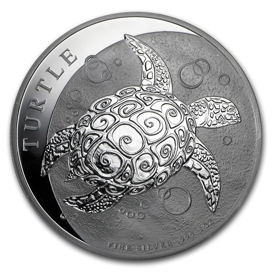 2015 Niue 5 oz Silver $10 Hawksbill Turtle BU 2015 Niue 5 oz Silver $10 Hawksbill Turtle BU
