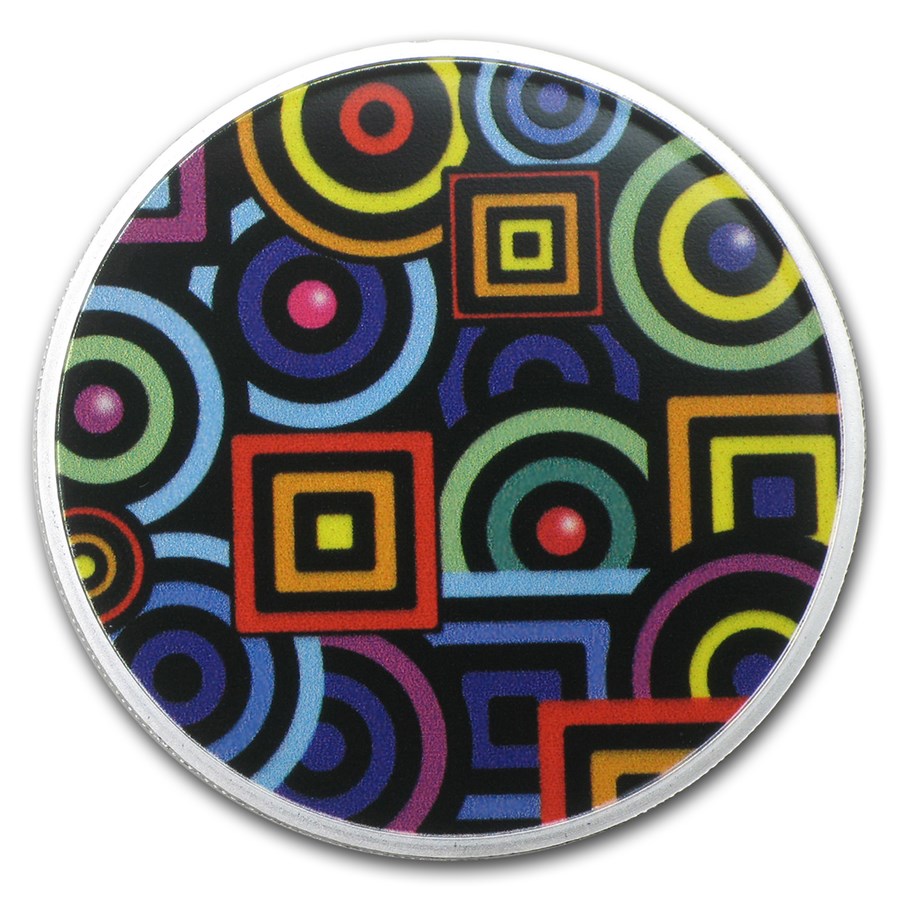 2015 Niue Silver First Chromadepth 3D Coin Proof