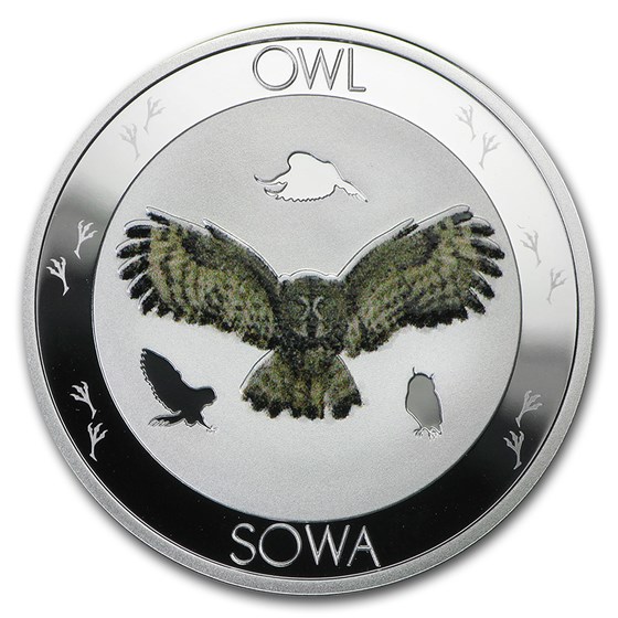 2015 Niue Silver Symbols of Nature Owl Proof 2015 Niue Silver Symbols of Nature Owl Proof