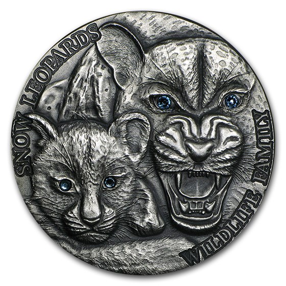 2015 Niue Silver Wildlife Family (Snow Leopards) 2015 Niue Silver Wildlife Family (Snow Leopards)